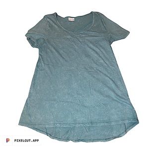 LuLaRoe Medium Classic t Light Teal Top
